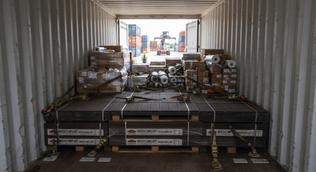 Container Palletized Export Freight