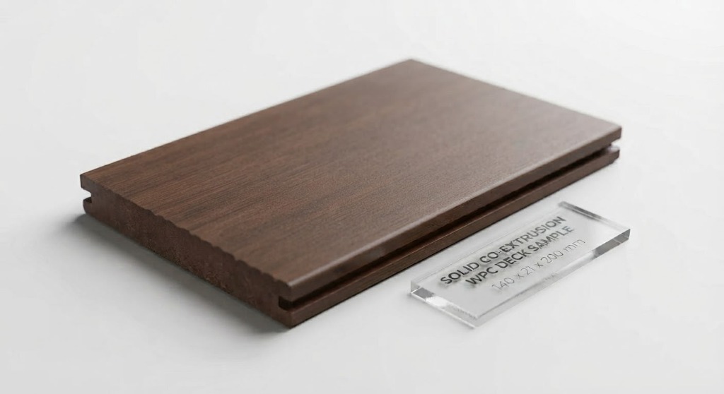 PATIOCOM Anti-Slip Grooved Ridges Decking